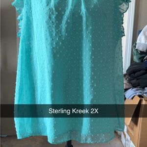 Sterling Kreek Women's Blue Blouse